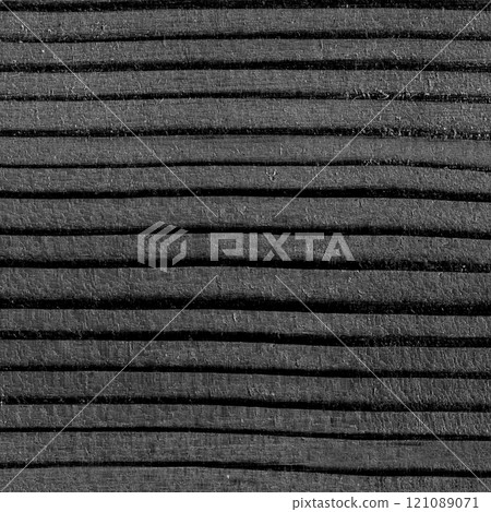 Black wood, can be used as background, wood grain texture 121089071