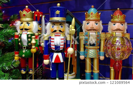 Decorative Nutcracker Figurine for Holiday Events Decorative Nutcracker Figurine for Holiday Events 121089564