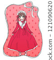 Girl in Lolita clothes Girl in Lolita clothes 121090620