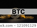 Bitcoin is a virtual currency that is expected to soar in value in the future. [Image of cryptocurrency] 121091129