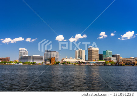 Norfolk, Virginia, USA Skyline on the River Norfolk, Virginia, USA Skyline on the River 121091228