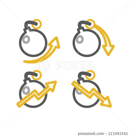 風險上升 風險下降 121091582