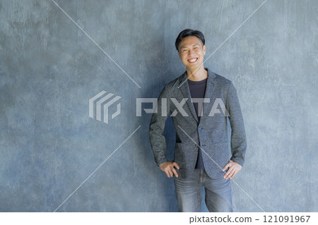 Young man in office casual wear Young man in office casual wear 121091967