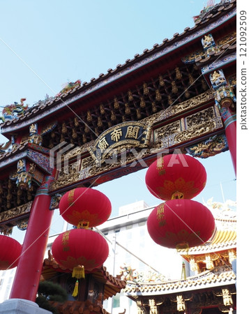 橫濱中華街 館亭廟 橫濱中華街 館亭廟 121092509