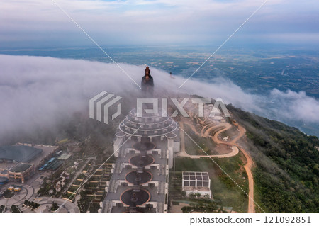 Ba Den mountain tourist area, Tay Ninh province, Vietnam. 121092851