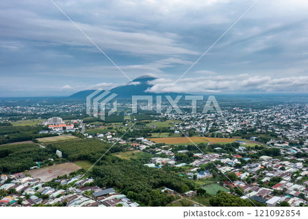 Ba Den mountain tourist area, Tay Ninh province, Vietnam. 121092854