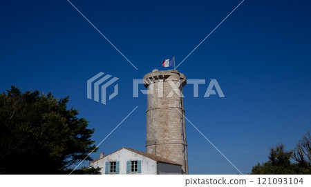 Phare des baleines, whale lighthouse,  ile de Re island, france 121093104