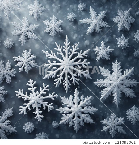 snowfall background with snowflakes snowfall background with snowflakes 121095061