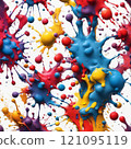 abstract background with splash 121095119