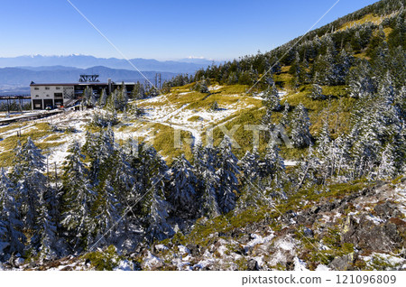 冬季的北小岳/坪庭和北八岳索道山頂站 121096809