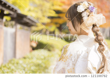 Image taken before the coming-of-age ceremony Image taken before the coming-of-age ceremony 121100782