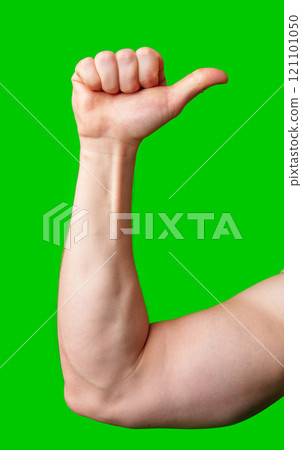 raised hand with a thumbs up gesture on a vibrant green background raised hand with a thumbs up gesture on a vibrant green background 121101050