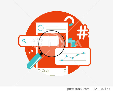 Social media SEO strategies for boosting online visibility, optimizing social content, increasing engagement, building backlinks, improving rankings, driving social media organic traffic illustration Social media SEO strategies for boosting online visibility, optimizing social content, increasing engagement, building backlinks, improving rankings, driving social media organic traffic illustration 121102155