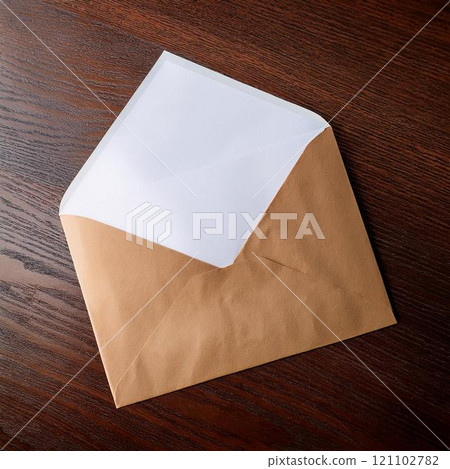 Envelope with letter 121102782