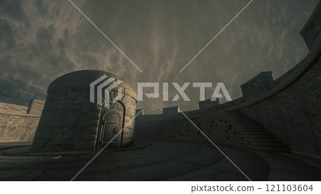 從堡壘塔頂看夜景 121103604