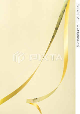 Elegant ribbon decoration with copy space 121103860