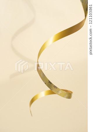 Elegant ribbon decoration with copy space 121103861