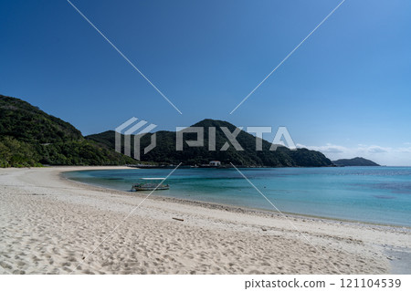 Aharen Beach on Tokashiki Island in the Kerama Islands 121104539