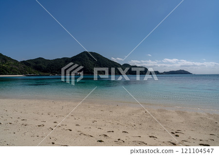 Aharen Beach on Tokashiki Island in the Kerama Islands 121104547