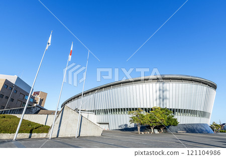 和歌山縣和歌山市 - 舉辦各種活動的晴天和歌山大鯨魚 121104986