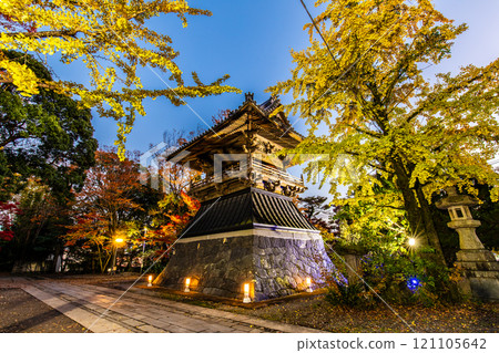 安勝寺的紅葉彩燈【長崎縣諫早市】 安勝寺的紅葉彩燈【長崎縣諫早市】 121105642