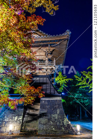 安勝寺的紅葉彩燈【長崎縣諫早市】 121105693