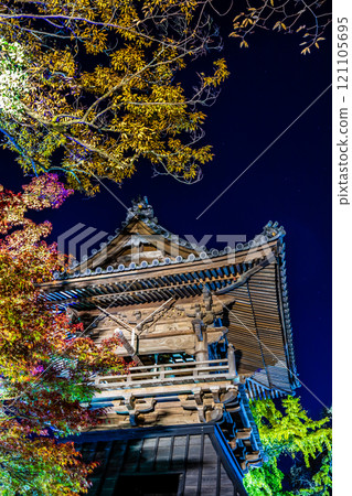 安勝寺的紅葉彩燈【長崎縣諫早市】 121105695