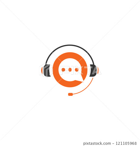 Call Center logo vector illustration design template 121105968