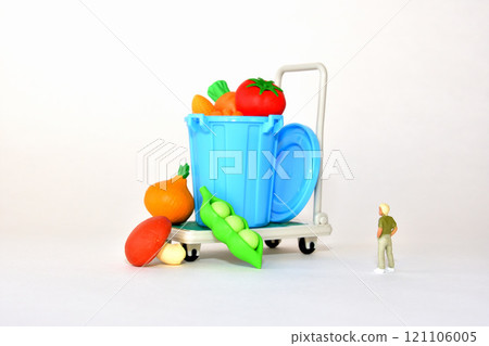 Food waste sdgs food waste image of a boy looking up at waste Food waste sdgs food waste image of a boy looking up at waste 121106005
