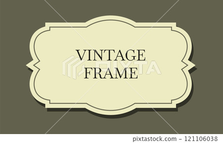 Vintage labels. Retro decorative sticker set. Vector elegant tag collection Vintage labels. Retro decorative sticker set. Vector elegant tag collection 121106038