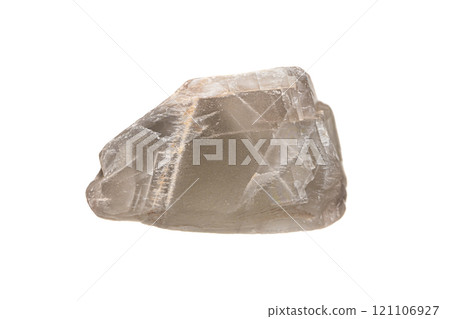 Grey moonstone on white background Grey moonstone on white background 121106927