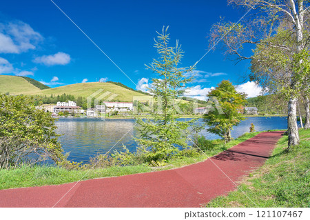 [Lakeside of Lake Shirakaba] Lake Shirakaba, Kitayama, Chino City, Nagano Prefecture 121107467