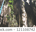 翻修前巴圖（Batu）洞穴樓梯、印度教寺廟和翻修前的石灰岩洞穴 121108742