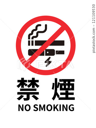 A4尺寸紙煙和電子煙戒菸圖解(哥德字體/垂直圖) A4尺寸紙煙和電子煙戒菸圖解(哥德字體/垂直圖) 121109530