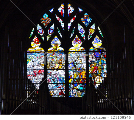 St Martin church, Montmorency, Oise, France 121109546