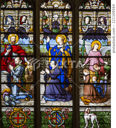 St Martin church, Montmorency, Oise, France 121109564