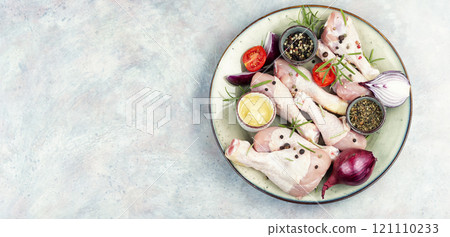 Fresh raw meat for cooking. 121110233