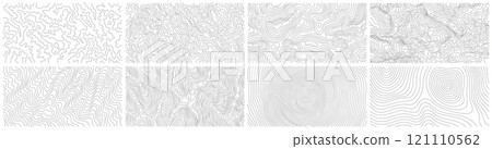 Topography background material. Topographical map material that can be used for designs of nature, mountain climbing, camping, etc. Topography background material. Topographical map material that can be used for designs of nature, mountain climbing, camping, etc. 121110562