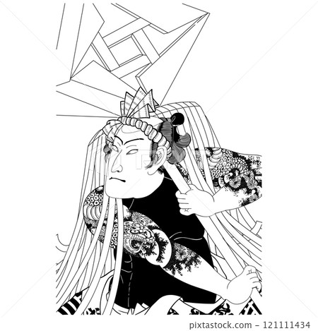 [Ichikawa Kuzo] - [Toyohara Kunichika] 121111434