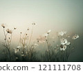 White, Japanese powder, red, delicate waves, light fog, early morning elegant earth release, calm and dreamy atmosphere. 121111708
