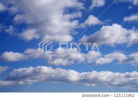 [天空有很多雲] 天空，藍天，雲彩，風景，自然 121111902