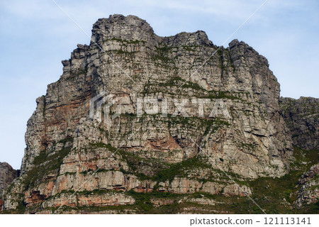 Lions Head. Panorama view of Lions Head mountain in Cape Town, South Africa during summer holiday and vacation. Scenic landscape of rock and texture hill in a remote hiking area against blue sky. Lions Head. Panorama view of Lions Head mountain in Cape Town, South Africa during summer holiday and vacation. Scenic landscape of rock and texture hill in a remote hiking area against blue sky. 121113141