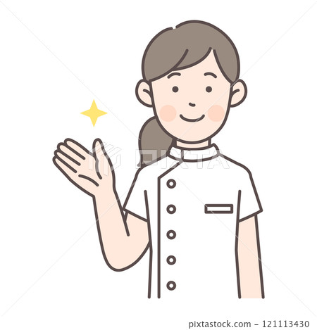 指導護士上半身插圖 121113430