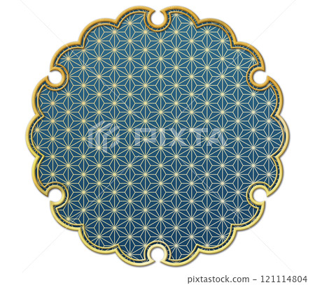 帶有金色雪環線的背景材料 帶有金色雪環線的背景材料 121114804