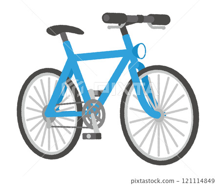 自行車(越野自行車)圖~藍色 自行車(越野自行車)圖~藍色 121114849