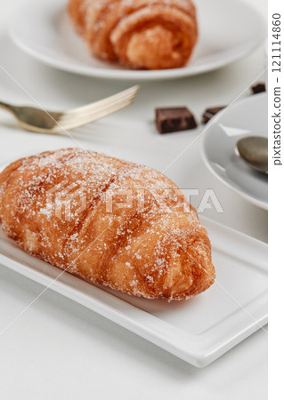 typical xuixos, pastries from catalonia, spain 121114860