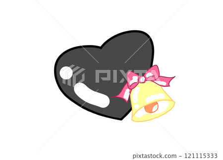 Celebration bells and hearts 121115333