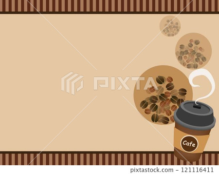 Takeout cafe frame Takeout cafe frame 121116411