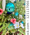 Decorated Christmas tree wreath Decorated Christmas tree wreath 121117066