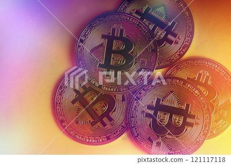 Golden Bitcoin Cryptocurrency 121117118
